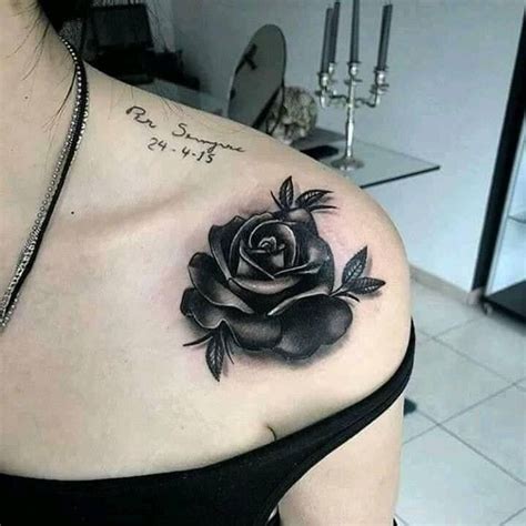 10 ideas de Tatuajes Rosas negras